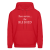 Unisex Hoodie - Nah Blessed - red