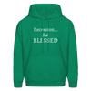 Unisex Hoodie - Nah Blessed - kelly green