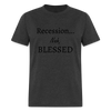 Unisex T-Shirt - Nah Blessed - heather black