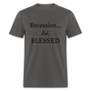 Unisex T-Shirt - Nah Blessed - charcoal