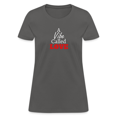 Women's T Shirt - Vibe - charcoal