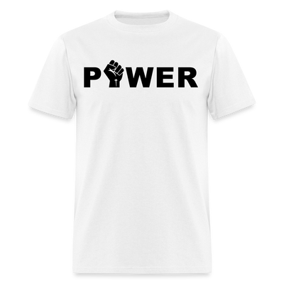 Unisex T-Shirt - Power - white
