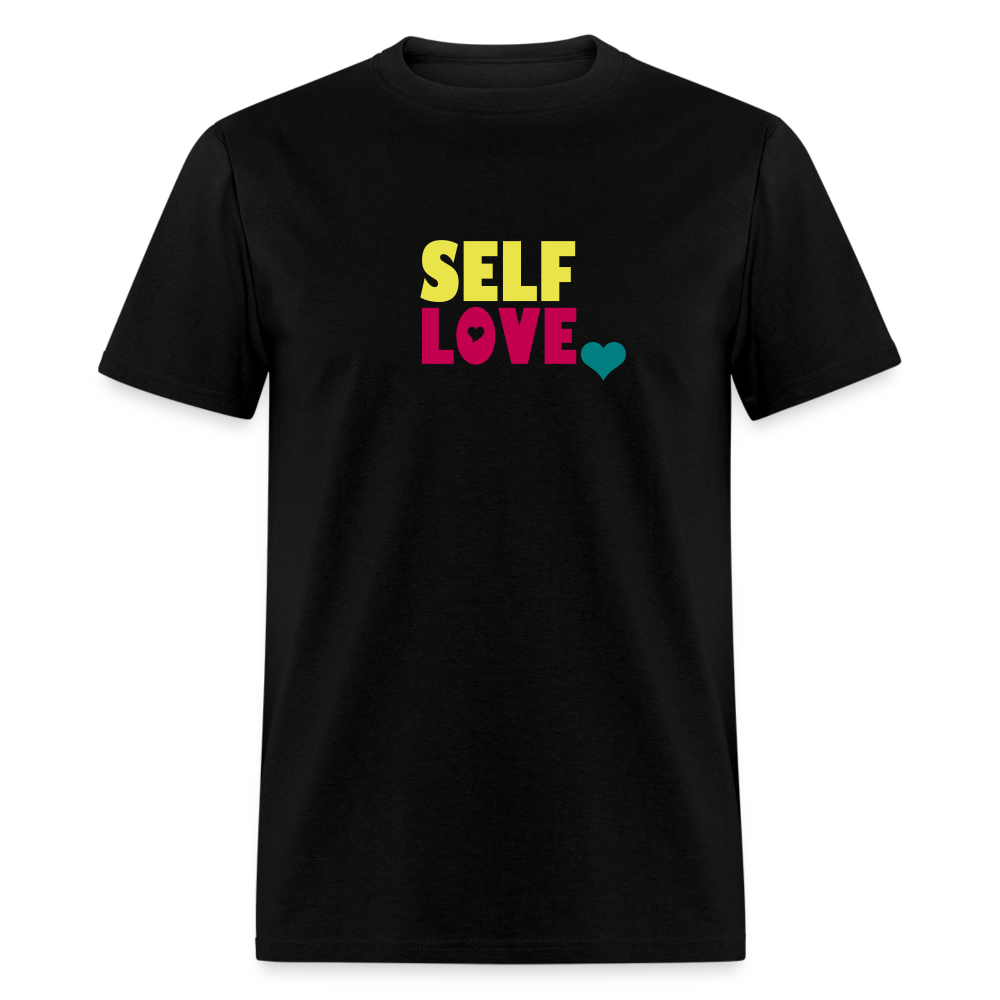 Unisex T-Shirt - Self Love - black