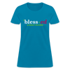 Women's T-Shirt - Phonetic - turquoise