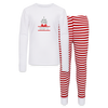 Kids’ Pajama Set - Gift - white/red stripe