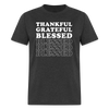 Unisex T-Shirt - Thankful - heather black