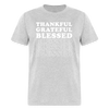 Unisex T-Shirt - Thankful - heather gray