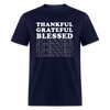 Unisex T-Shirt - Thankful - navy